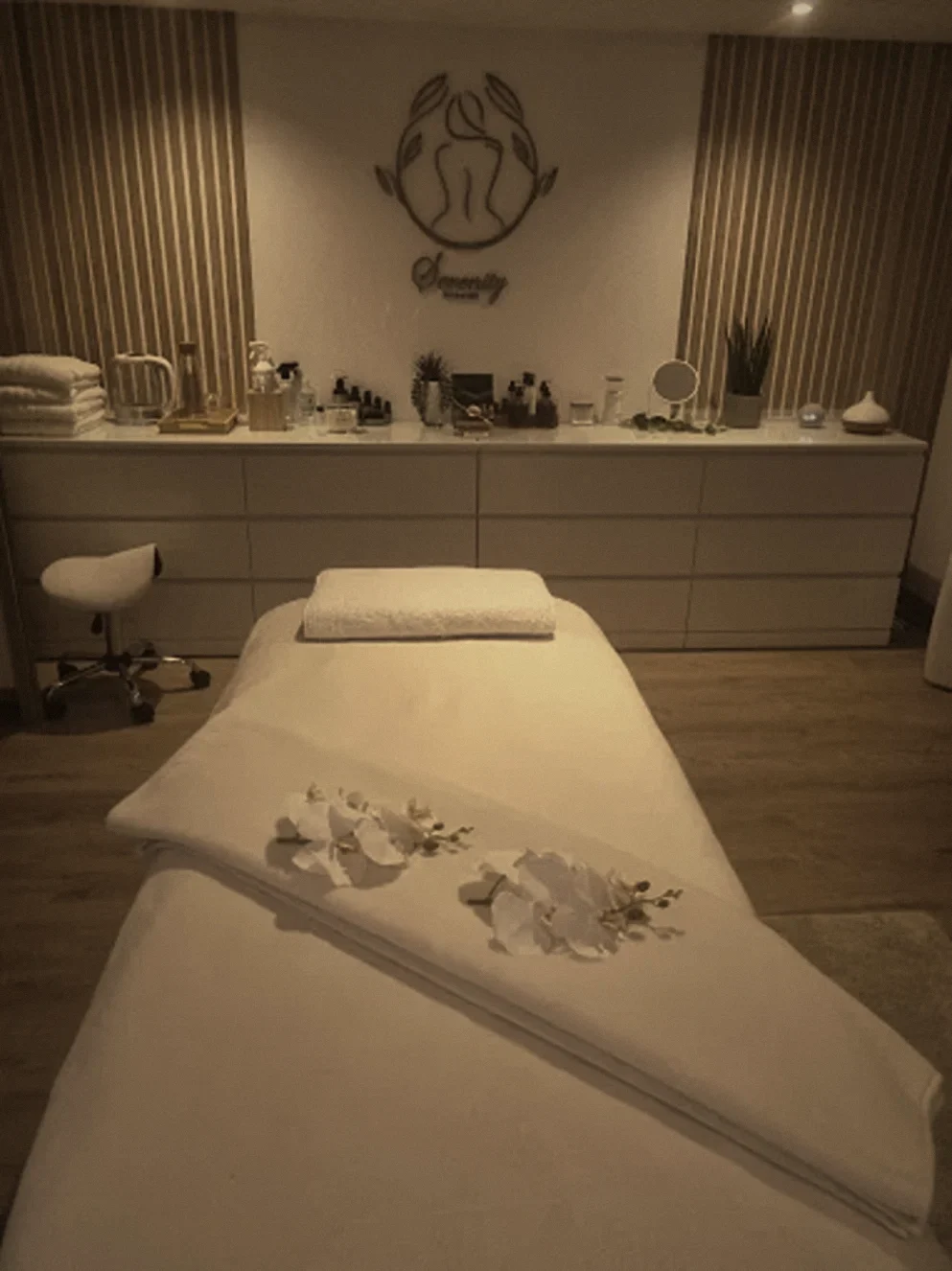 Table de massage de l’institut Serenity Massage à Bantzenheim